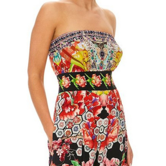 camilla strapless jumpsuit